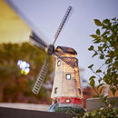 pearlstar Solar Garden Outdoor Windmill Lighthouse - 20" Solar Powered LED Lighthouse Garden Statue Waterproof Decorative Light for Landscape Decor Lawn Garden Table Patio Pathway Yard by GreenHaven Gardens