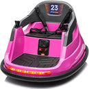 12V Kids Bumper Car, Electric Baby Bumper Car for Toddlers with Remote Control, 3 Speeds - Pink by TinyTreasures Baby Boutique