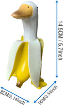 Tellme 2 PCS Banana Duck Statues, Creative Whimsical Garden Art Resin Gnome Sculptures, Outdoor Personalized Decors, Cute Banana Ornaments for Yard, Porch, Office, Home, Funny Housewarming Gifts. by GreenHaven Gardens