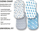 4 Pack Soft Baby Boy Sheets Dinosaur Star Cloud Soft Polyester Neutral Unisex Fitted Sheets Set for Baby Boys by TinyTreasures Baby Boutique