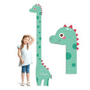 Personalized Name Growth Chart, Dinosaur Wooden Height Chart, Thick Height Measuring Board, Kids Height Tracker for Nursery Decor, Baby Boy Girl Measurement Ruler, Growth Charts Ruler by CozyNest Decor