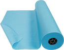 Colorations Arts and Crafts Paper Roll - 36" x 1000', Sky Blue, Dual Surface, Markers, Finger Paints, Painting, Watercolors, Acrylic Paints, Wall Art, Bulletin Board Paper, Kids Crafts (Item
