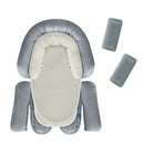 COOLBEBE Upgraded 3-in-1 Babybody Support & Strap Covers Set for Newborn Infant - Extra Soft Car Seat Insert Cushion Pad, Perfect for Carseats, Strollers, Swing by TinyTreasures Baby Boutique