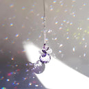 H&D Hanging Crystal Angel Suncatcher Rainbow Maker Guardian Angel Ornament for Home Window Decor (Purple) by GreenHaven Gardens