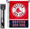 WinCraft Boston Red Sox Garden Flag with Stand Holder by GreenHaven Gardens