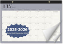 Desk Calendar 2025-2026, Monthly Desktop Large Calendar Runs Until December 2026-17" x 12" Desk Wall Planner for Family Office Teacher School, Blue by TinyTreasures Baby Boutique