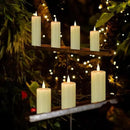 Flameless Flickering Battery Operated Candles 9PACK Real Wax Pillar LED Candles with 10-Key Remote Control and 24 Hours Timer for Wedding, Party, Home Decoration (Ivory) by GreenHaven Gardens
