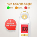 Ear Thermometer, Highly Accurate Ear Thermometer for Kids, Adults and Babies, 30 Memory Recall, 1s Result and 3-Color Fever Alert, with 24 Disposable Probe Covers, Yellow by TinyTreasures Baby Boutique