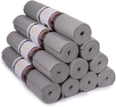 Sunshine Yoga Voyage Yoga Mat, 10 Pack, 72" x 24" Professional Studio and Gym Bulk Yoga Mats, 5mm Thick, Durable, Anti-Tear, Non Slip Fitness and Exercise Mats by TinyTreasures Baby Boutique