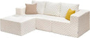 Hobestluk Modular Sectional Sofa Memory Foam Couch Oversized Sectional Sofa 3-Seater with Chaise Cloud Couch with Removable Cover L Shape Sofa for Living Room (Plush White, 3-Seater with Chaise) by CozyNest Decor