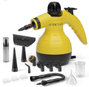 Steam Cleaner, Handheld Steam Cleaner, Steam Cleaner for Home with 16 Accessories and Automatic Steam Switch, Steamer for Cleaning Home, Living Room, Kitchen, Bathroom, Car (Yellow) by TinyTreasures Baby Boutique