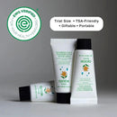 Kids Fluoride Free Bamboo Salt Toothpaste with nHA - Pure Dew | Nano Hydroxyapatite, Remineralizing, Strengthening Enamel for First Teeth, Safe to Swallow (0.7oz) by CozyNest Decor