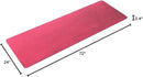 Extra Thick Exercise Yoga Mat with Strap - 2/5 Inch (10MM), Non-Slip Workout Mat for Yoga, Pilates, and Floor Exercises by TinyTreasures Baby Boutique