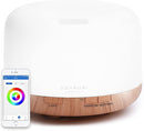 ASAKUKI Smart Wi-Fi Essential Oil Diffuser, App and Voice Control Compatible with Alexa, 500ml Aromatherapy Humidifier for Relaxing Atmosphere in Home Office Bedroom Gold by TinyTreasures Baby Boutique