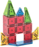 MAGNA-TILES microMAGS 26-Piece Travel Magnetic Construction Set – Bold Colors, The Original Magnetic Building Brand by TinyTreasures Baby Boutique