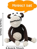 Utook Crochet Kit for Beginners, Crochet Animal Kit,Crochet Kits for Beginners Adults and Children, with Instructional Videos and Paper Tutorials, Handmade Crafts, Holiday Gifts (Orangutan) by TinyTreasures Baby Boutique