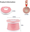 Travel Potty for Toddler, Portable and Foldable Toilet, Apply to Seat Emergency Toilet for Car, Camping, Outdoor, Indoor (pink, small) by TinyTreasures Baby Boutique