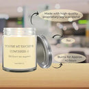 1OAK Vanilla Coworker Candle - Office Gifts for Coworkers - Funny & Farewell Gifts for Women, Men & Colleagues by CozyNest Decor