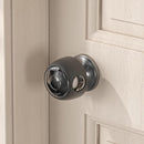 SAFELON 4 Pcs Transparent Safety Door Knob Covers for Toddler, Childproof Door Locks, Easy to Install (Clear-Black) by TinyTreasures Baby Boutique