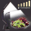 GHodec Grow Light,Full Spectrum White 84 LED Clip Plant Lights for Indoor Plants Growing, 4/8/12H Timer & 5 Dimmable Levels by GreenHaven Gardens