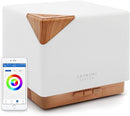 ASAKUKI Smart WiFi Essential Oil Aromatherapy Diffuser, Easy Connect with Alexa and Google Home Phone App Voice Control 700 ml Ultrasonic Diffuser, Create Schedules 7 LED Colors Humidifier by TinyTreasures Baby Boutique