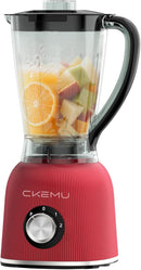 Professional Blender | 8-Cup Big Capacity | Powerful 25,000RPM Motor | Perfect for Smoothies, Shakes, and Frozen Drinks | BPA-Free & Dishwasher-Safe | Red by TinyTreasures Baby Boutique