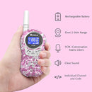 Qniglo Walkie Talkies for Kids - Rechargeable Kids Walkie Talkies with Clear Sound, Easy to Use, VOX, Perfect Birthday for 3-8 Year Old Boys Girls - Outdoor Adventures, Camping, Hiking by TinyTreasures Baby Boutique