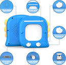 Kidzdo 520 ABCs Talking Flash Cards, Christmas Birthday Gifts for 2 3 4 5 6 Year Old Boys Girls, ABCs Early Education Learning Toys, Autism Sensory Toys for Autistic Kids Ages 2-6, Blue by TinyTreasures Baby Boutique