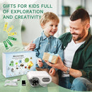 Microscope for Kids, [3-in-1] 1000X Handheld Mini Scope with 2" LCD Screen, Portable Miniscope for Kids 8-12 Halloween Christmas Birthday Edu Gifts, 32GB TF Card Included by TinyTreasures Baby Boutique