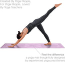 agoy Pro+ Warrior - Premium Non-Slip Yoga Mat – Eco-Conscious Design - PU Mat With Wet/Dry Grip+ - Focus Alignment - Lazer-Etched Technology - A Portable Standard Size Mat for All Styles of Yoga by TinyTreasures Baby Boutique