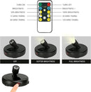 Cordless Spotlight Battery Operated, Indoor Plant Light, LED Display Puck Lights, Dimmable Accent Lighting with Remote, Uplight for Picture Tree Painting Gallery Dartboard Art Photo by CozyNest Decor