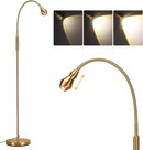 SUNMORY Adjustable LED Beam Floor Lamps for Living Room, Reading Lamp with Flexible Gooseneck, Dimmable Zoomable Spotlight, Work Light, Touch Control, Task Crafting Standing Lamp for Office Bedroom by TinyTreasures Baby Boutique