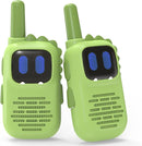 Green Walkie Talkies for Kids with Dinosaurs Silicone Sleeve, Toys for 3-6 Year Old Boys Girls, Kids Walkie Talkies Decent Range 2 Channels 2 Way RadioToy Gifts for 5-8 Year Old Boys Girls by TinyTreasures Baby Boutique