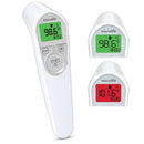 Microlife Non-Contact Forehead Thermometer, Digital Infrared No-Touch Thermometer (for Adults, Kids & Baby), Large Backlit LCD Screen, Fever Alarm, Memories & Instant Accurate Readings by TinyTreasures Baby Boutique