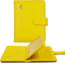 Melsbrinna RFID Passport Holder for Travel Women/Men, Cute RFID Blocking Wallet with Card Slots, Travel Wallet/Passport Case (1, Yellow) by TinyTreasures Baby Boutique