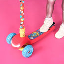 Jetson Character Kids Kick Scooter, LED Lights on Stem & Light-Up Wheels, Lightweight Frame, Height-Adjustable Handlebar, Lean-to-Steer System, Easy-Fold Mechanism by TinyTreasures Baby Boutique