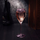 Paris Collection Crystal Pink Balloon Wine Glasses Red White Wines 14 Oz Set Of 4 By by The Wine Savant