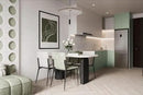 Dimoon 78.7''x17.3'' Green Skin Peel and Stick Wallpaper Contact Paper Modern Self Adhesive Wall Paper Removable Renter Friendly Textured Solid Color Vinyl Roll (78.7''x17.3'',Light Green Skin) by GreenHaven Gardens