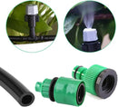 Drip Watering Kit Automatic Cooling System Hose Sprinkler Nozzle Garden Backyard Patio Micro Irrigation Set (10M) by GreenHaven Gardens