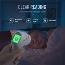 Forehead Thermometer for Adults and Kids, Digital Baby Thermometer with Fever Alarm, Fast Accurate Results, Home Medical & Nurse Essentials by TinyTreasures Baby Boutique
