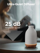 InnoGear Essential Oil Diffuser, 150ml Ceramic Stone Diffuser Handcrafted Aromatherapy Diffusers Ultrasonic Cool Mist Humidifier Vaporizor with 2 Mist Modes Waterless Auto Off for Room Office, White by TinyTreasures Baby Boutique