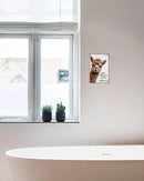 ALKB Funny Alpaca Metal Signs Farmhouse Bathroom Wall Decor Alpaca Lovers Gift 8 x 12 Inch by CozyNest Decor