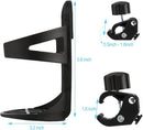 Accmor Stroller Cup Holder, Universal Cup Holder for Uppababy, Nuna, Doona Strollers, 360 ° Rotatable Bottle Holder for Stroller, Bike, Wheelchair, Walker, Scooter by TinyTreasures Baby Boutique