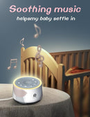 Dreamegg D1 Pro White Noise Sound Machine, 3-in-1 Baby Soother Sound Machine Separate Night Light, 29 HiFi Sounds, Noise Machine for Sleeping & Relaxation for Adults Baby Registry Gift (D1 Upgraded) by TinyTreasures Baby Boutique