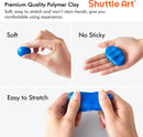 Shuttle Art 82 Colors Polymer Clay Kit with 19 Clay Tools, 16 Kinds of Accessories, Non-Toxic, Non-Sticky, Ideal DIY Art Craft Gift for Kids Adults by TinyTreasures Baby Boutique