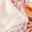 UKELER Luxury Soft Sherpa Throw Blanket Comfort Fuzzy Soft Sherpa Fleece Blanket for Bed/Couch/Sofa/Office/Camping, 60'' x 50'', Pink by CozyNest Decor