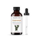 Majestic Pure Cedarwood Essential Oil with Glass Dropper - 1 Fl Oz - 100% Pure and Natural Cedarwood Oil - Premium Grade Essential Oils for Diffuser, Aromatherapy, Soap and Candle Making by CozyNest Decor