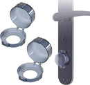 2 Pack Deadbolt Child Safety Lock Cover, Child Proof Door Knob Cover, Large Size Door Safety Deadbolt Lock for Kids, 2.76 * 2.14" by TinyTreasures Baby Boutique