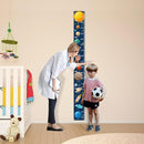 Outer Space Growth Chart for Kids Planets Baby Height Chart Canvas Height Measuring Rulers for Boys Girls Removable Growth Height Chart for Nursery Toddlers Child's Room Decor 79" x 7.9" by TinyTreasures Baby Boutique