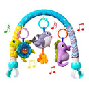 Baby Stroller Arch Toys, Crib Mobile for Infants Adjustable Bassinet Mobile with Universal Clamp, Activity Toy Bar for Bouncer Newborn CarSeat Stroller Toy Sense Toys for Baby 0 6 12 Months by TinyTreasures Baby Boutique